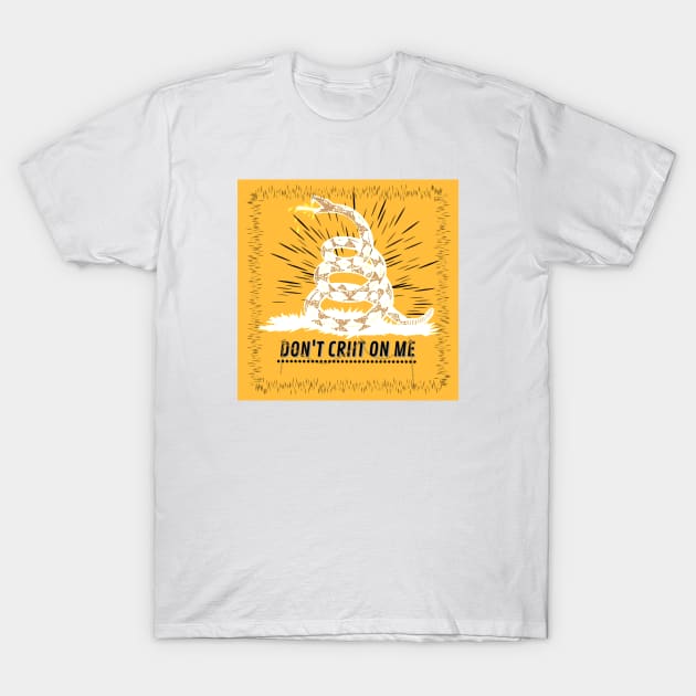 Dont tread on me inverted colors T-Shirt by Aceplace Design